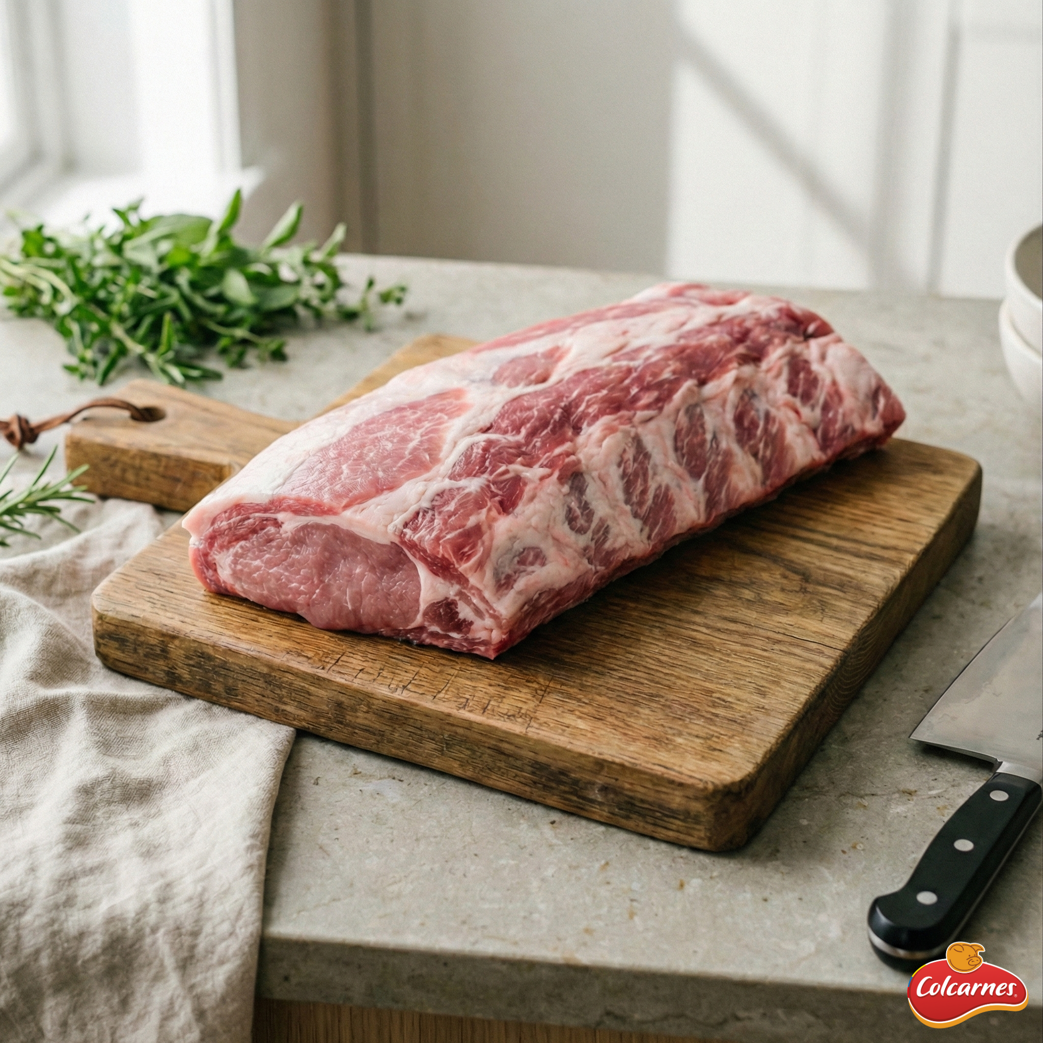 COSTILLAS DE CERDO CRUDA